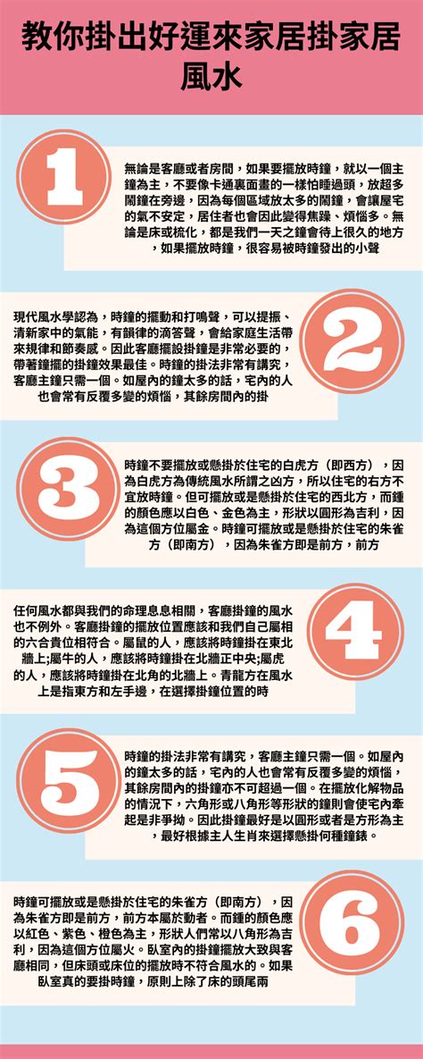 房間時鐘擺放|家居風水｜時鐘擺放有忌諱 除別對正大門口 還有3個禁 